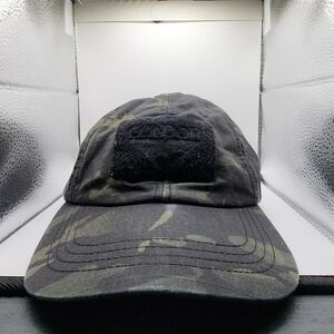 CONDOR Tactical Cap Hat Multicam Black Camo Strapback Military, EUC TC-021